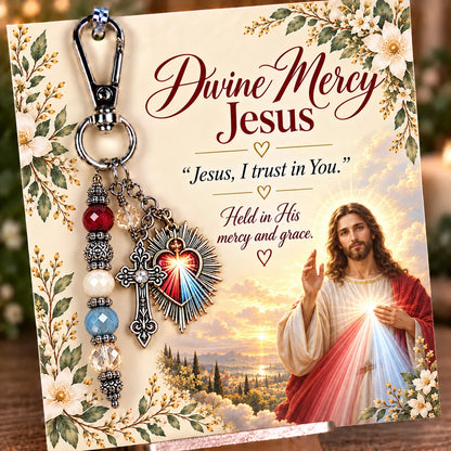 ✝️ Carry Your Faith With You - Christian Scripture & Prayer Keepsake Keychain