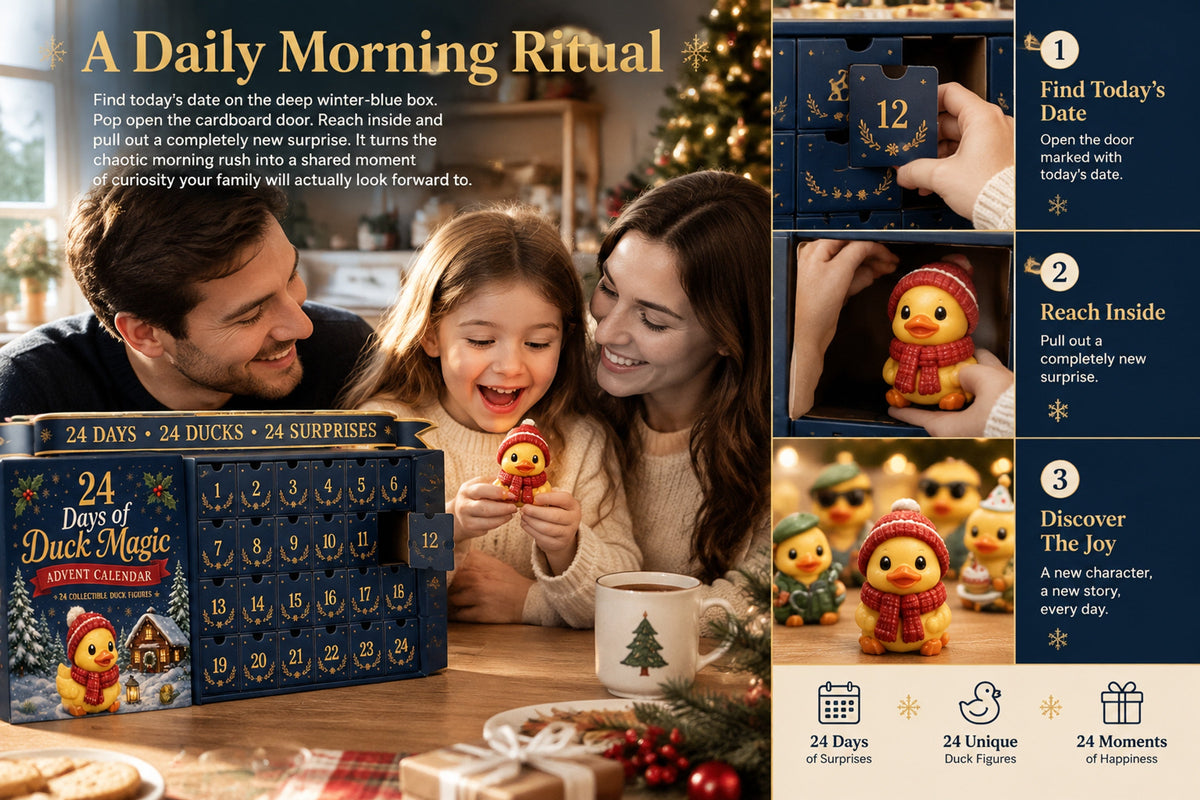 24 day 3d duck magic christmas advent calendar landing 05