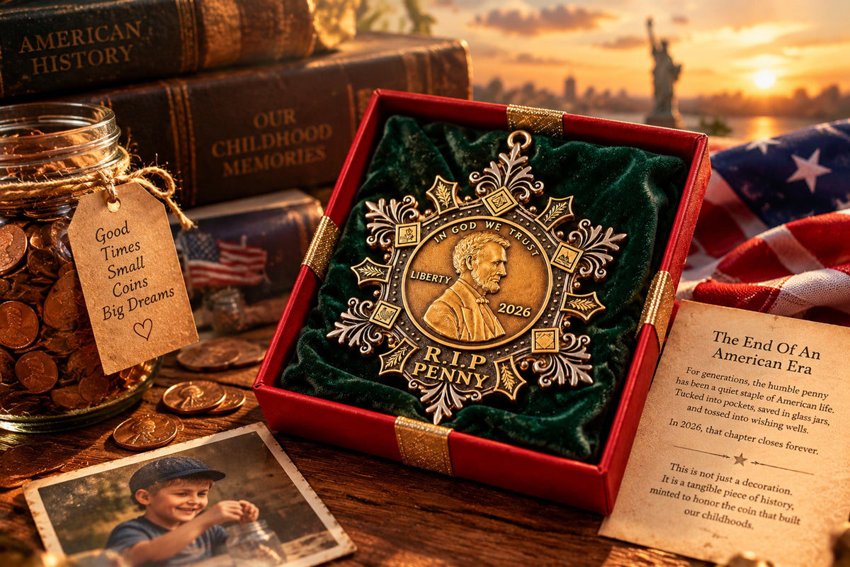 r i p penny 2026 snowflake ornament a tribute to the end of an american era landing 04