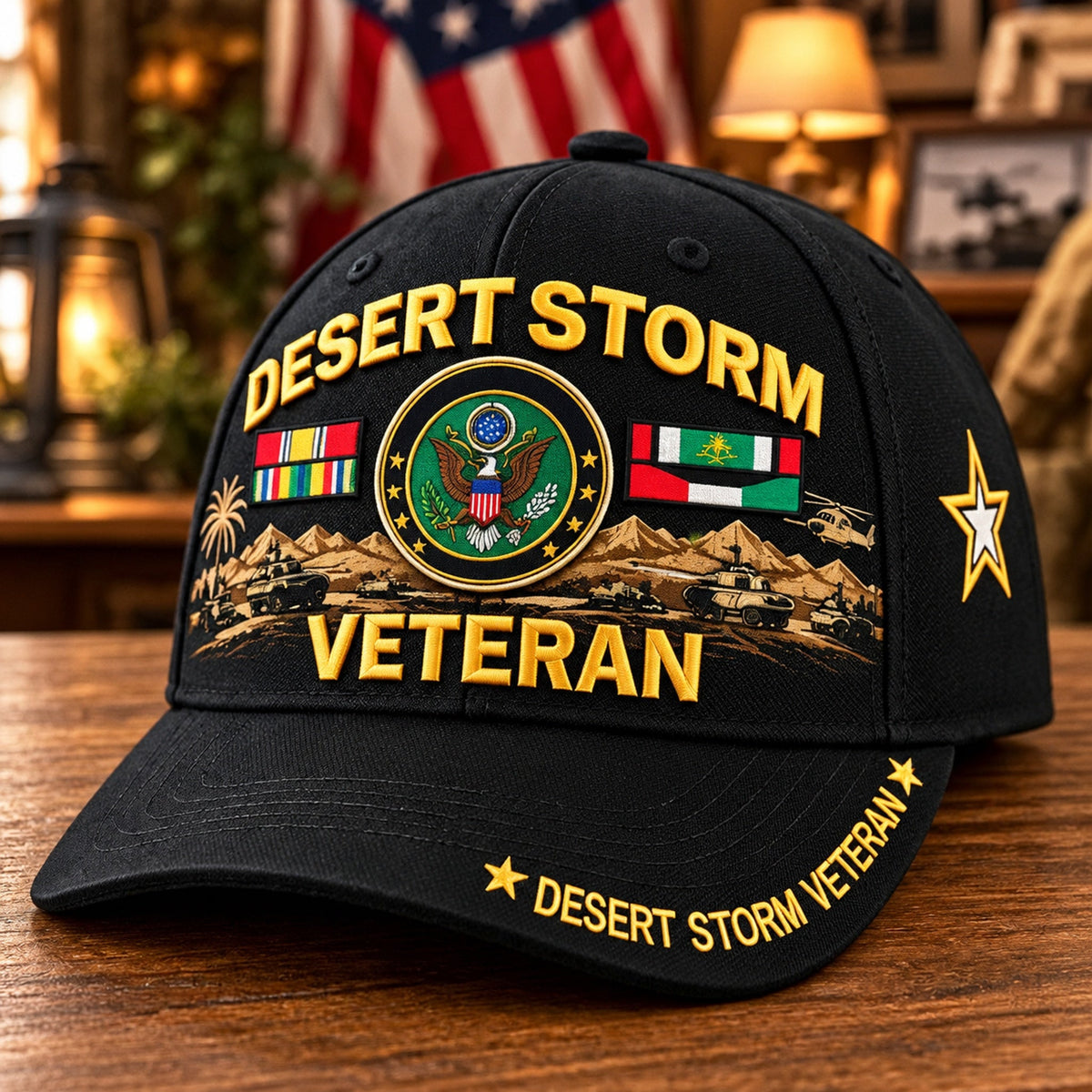 🎖️ Desert Storm Veteran Cap – Your Service. Your Pride. (1991–2026 - 35TH ANNIVERSARY)
