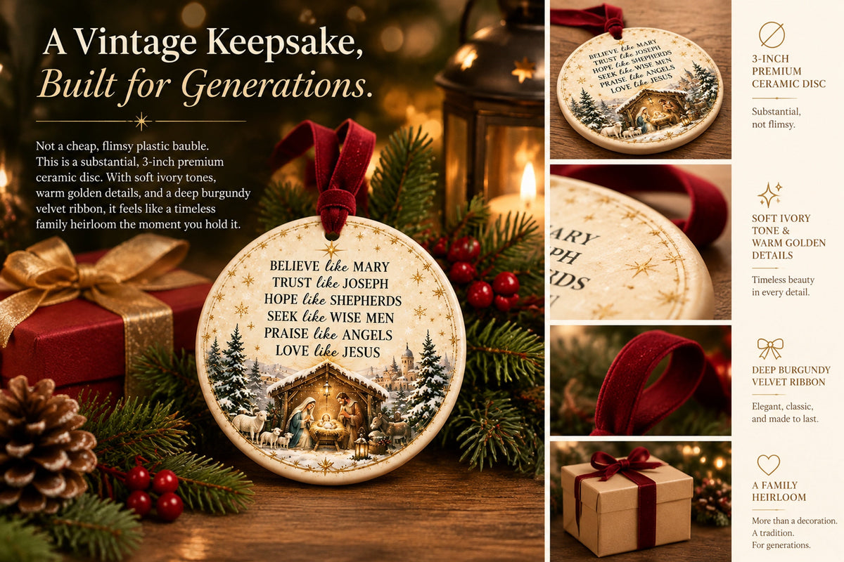 believe like mary nativity christmas ornament landing 06