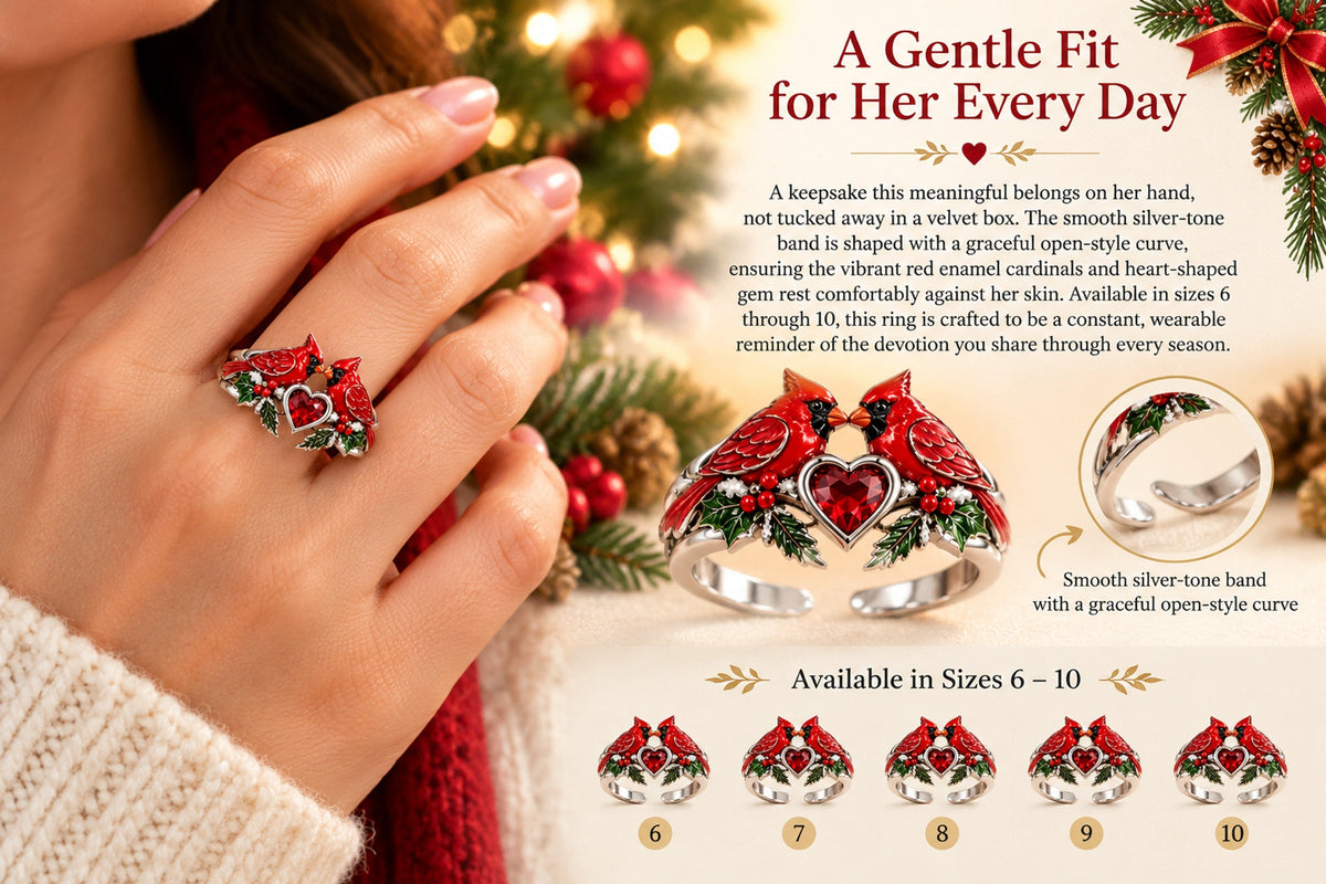 cardinal couple christmas ring with message card landing 07