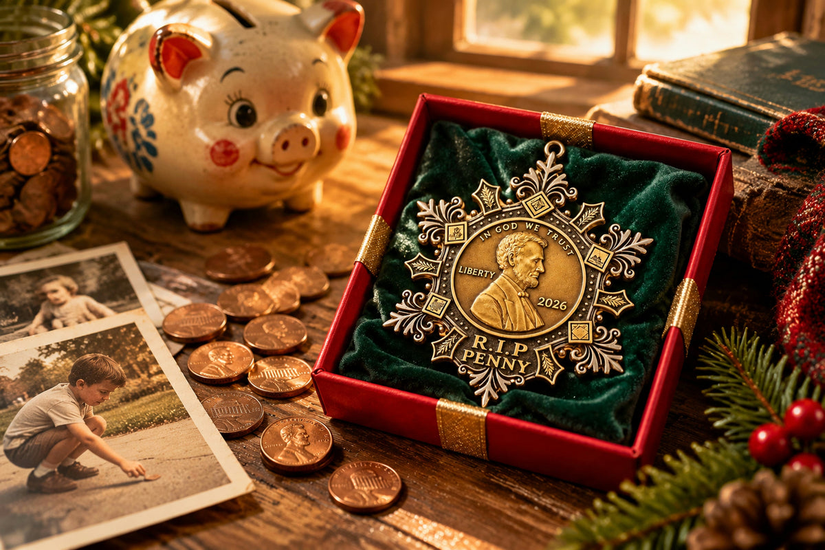 r i p penny 2026 snowflake ornament a tribute to the end of an american era landing 05