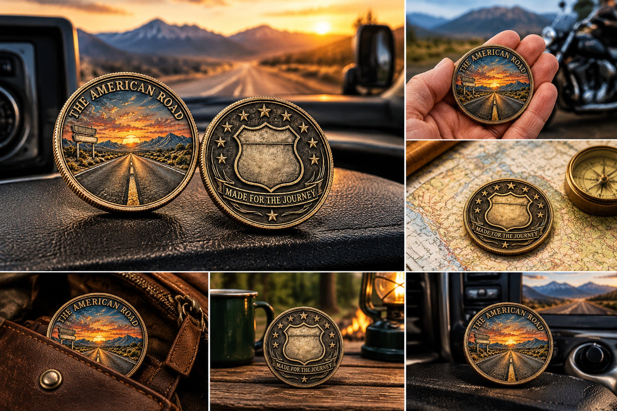 the american road commemorative coin landing 05