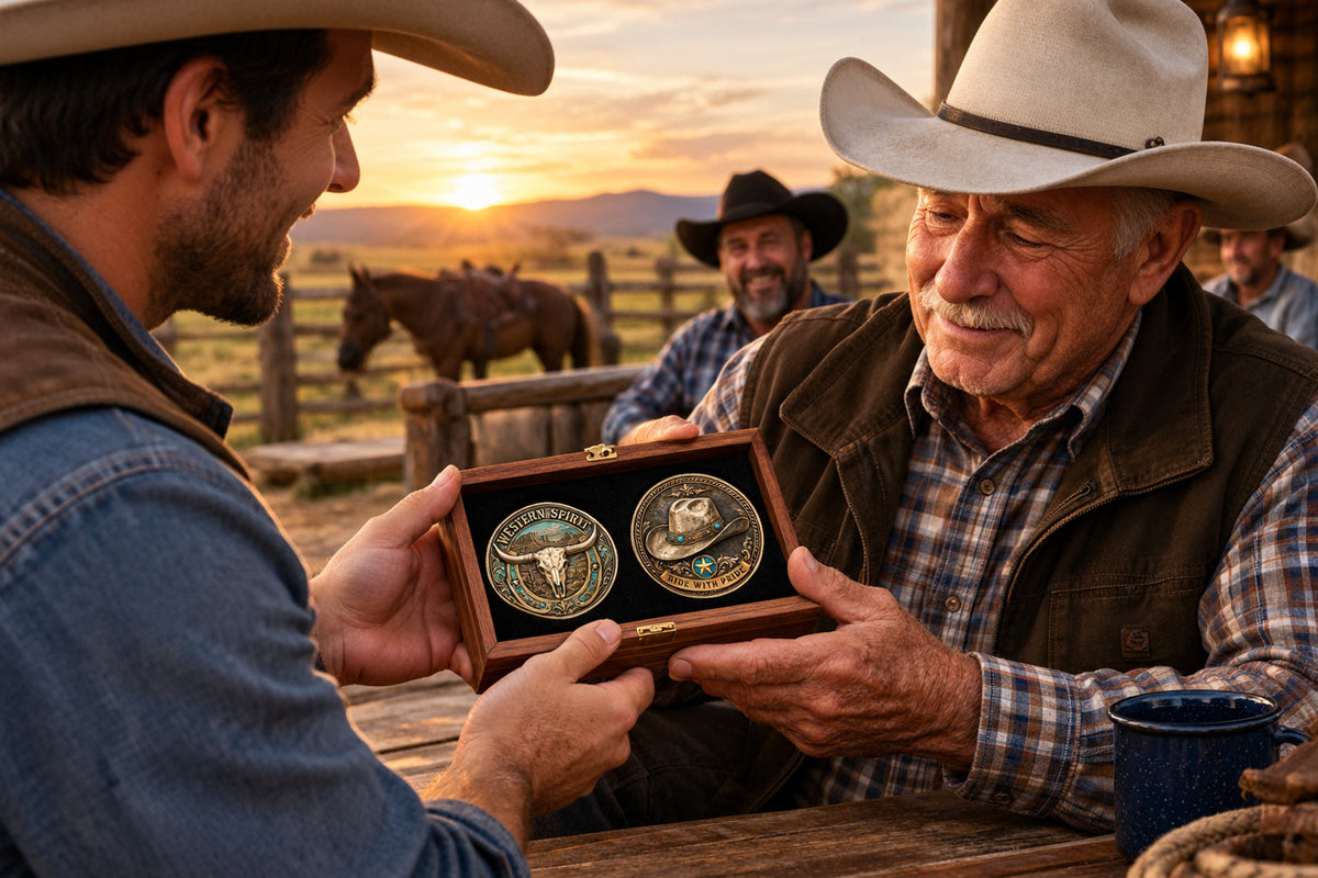western spirit commemorative coin landing 07