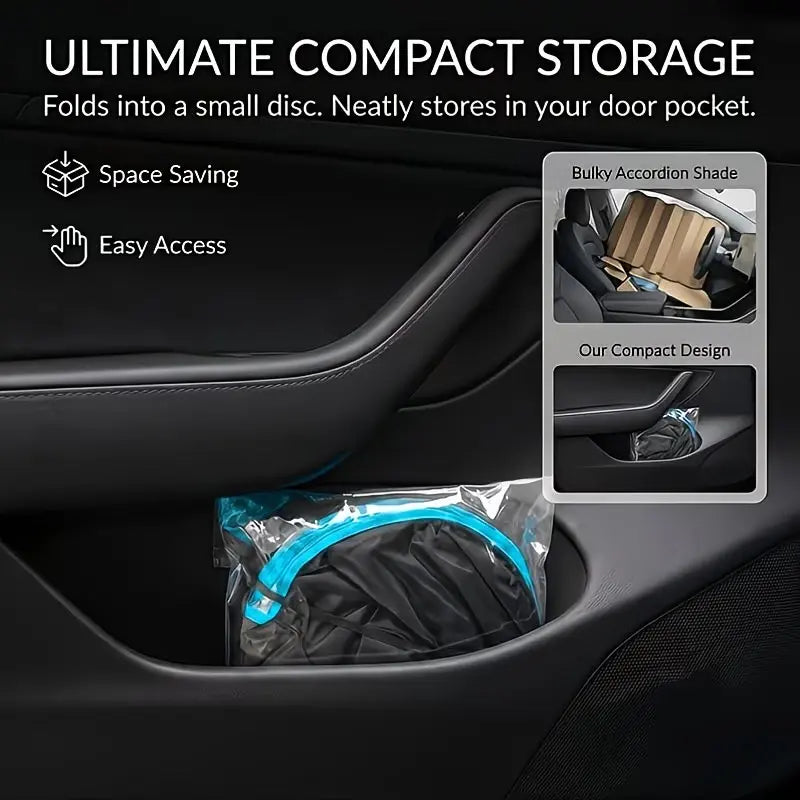 🔥LAST DAY 49% OFF☀️ Foldable Car Windshield Sun Shade | UV Block Heat Reducing Front Window Cover🚗