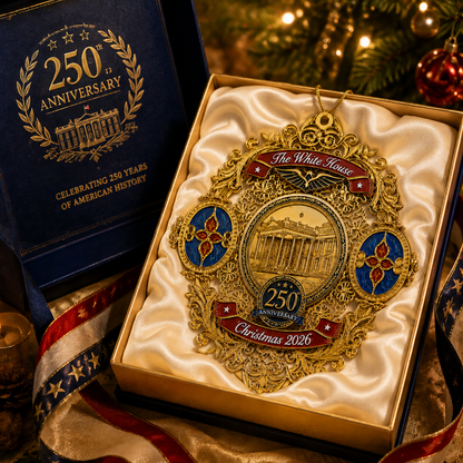 ✨White House 250th Anniversary Christmas Commemorative Ornament