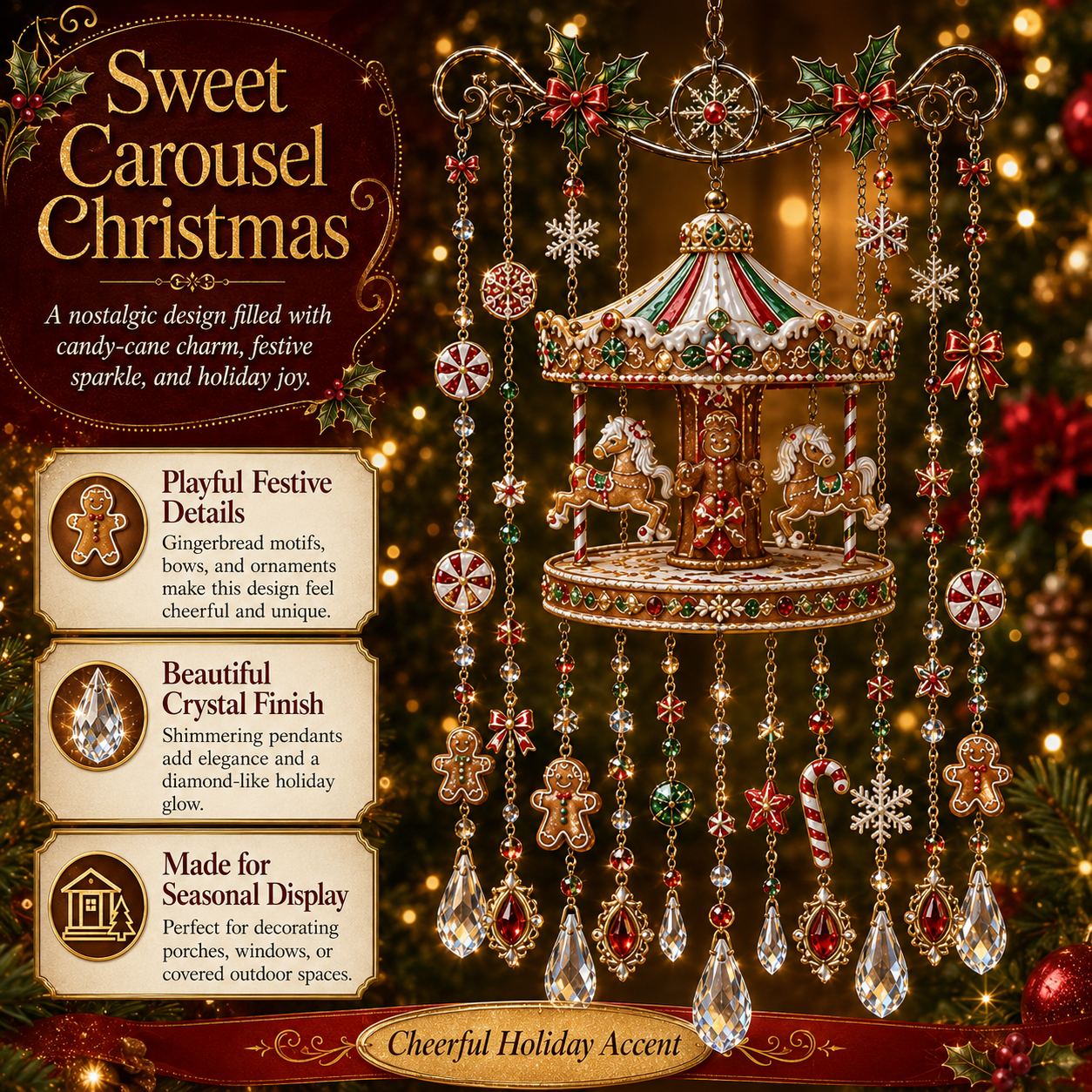 🔥Last Day 50% OFF - 🎁Magical Christmas Wind Chime