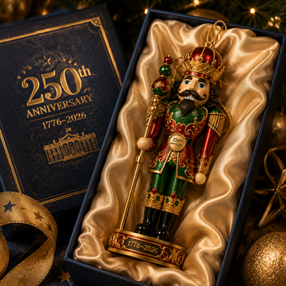 ✨2026 America 250th Anniversary Royal Nutcracker King Christmas Ornament