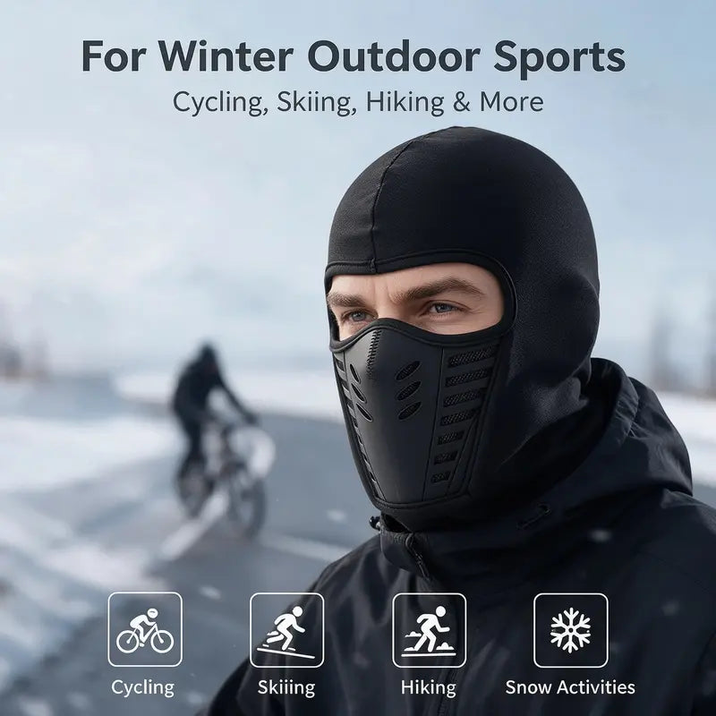 unisex fleece full face balaclava ski mask windproof anti haze soft sports outdoor hat landing 05