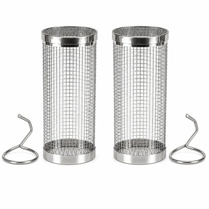 Stainless Steel Worm Composting Tube for Gardens