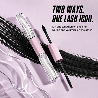 2-in-1 Long-Lasting Volumizing and Curling Mascara