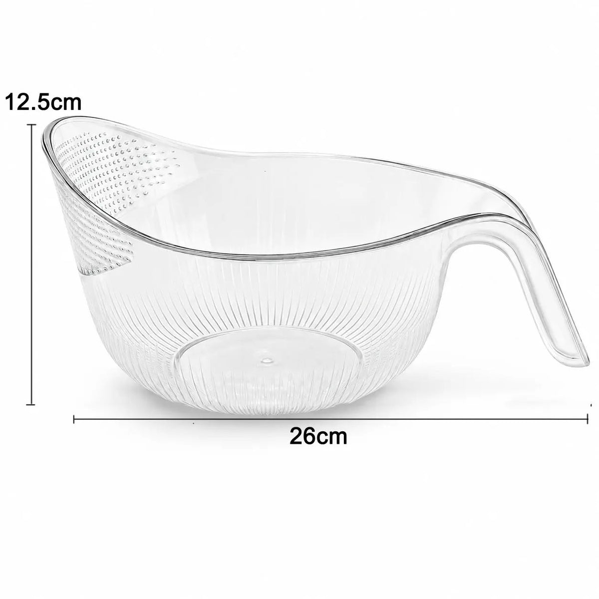 Aesthetic Multifunctional Rice Strainer Basket with Handle