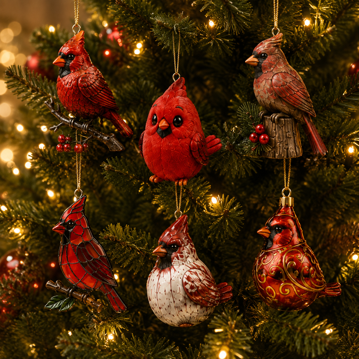🔥Last 50pcs✨⏰ Limited anniversary edition✨cardinal Christmas 24-Day Countdown Calendar