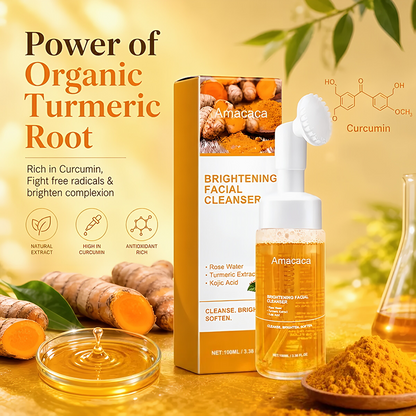 Turmeric Brightening Facial SkincareCleanser🛁