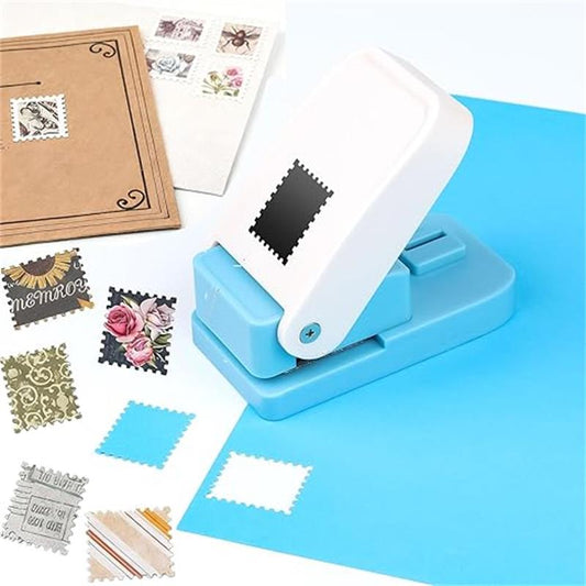 ✨3D Stamp Shape Punch– Ideal for Scrapbooking, Journals, Paper Crafts, DIY Projects & Cardstock