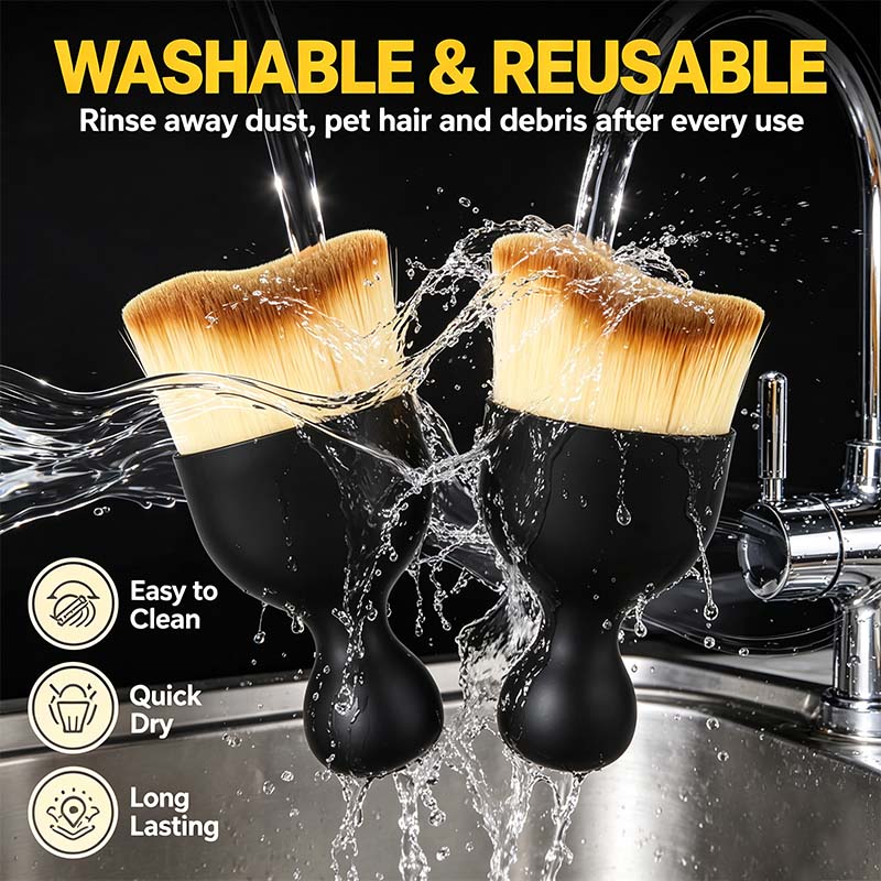 Car Air Conditioner Outlet Dashboard Cleaning Brush Auto Interior Dust Brush🌬️
