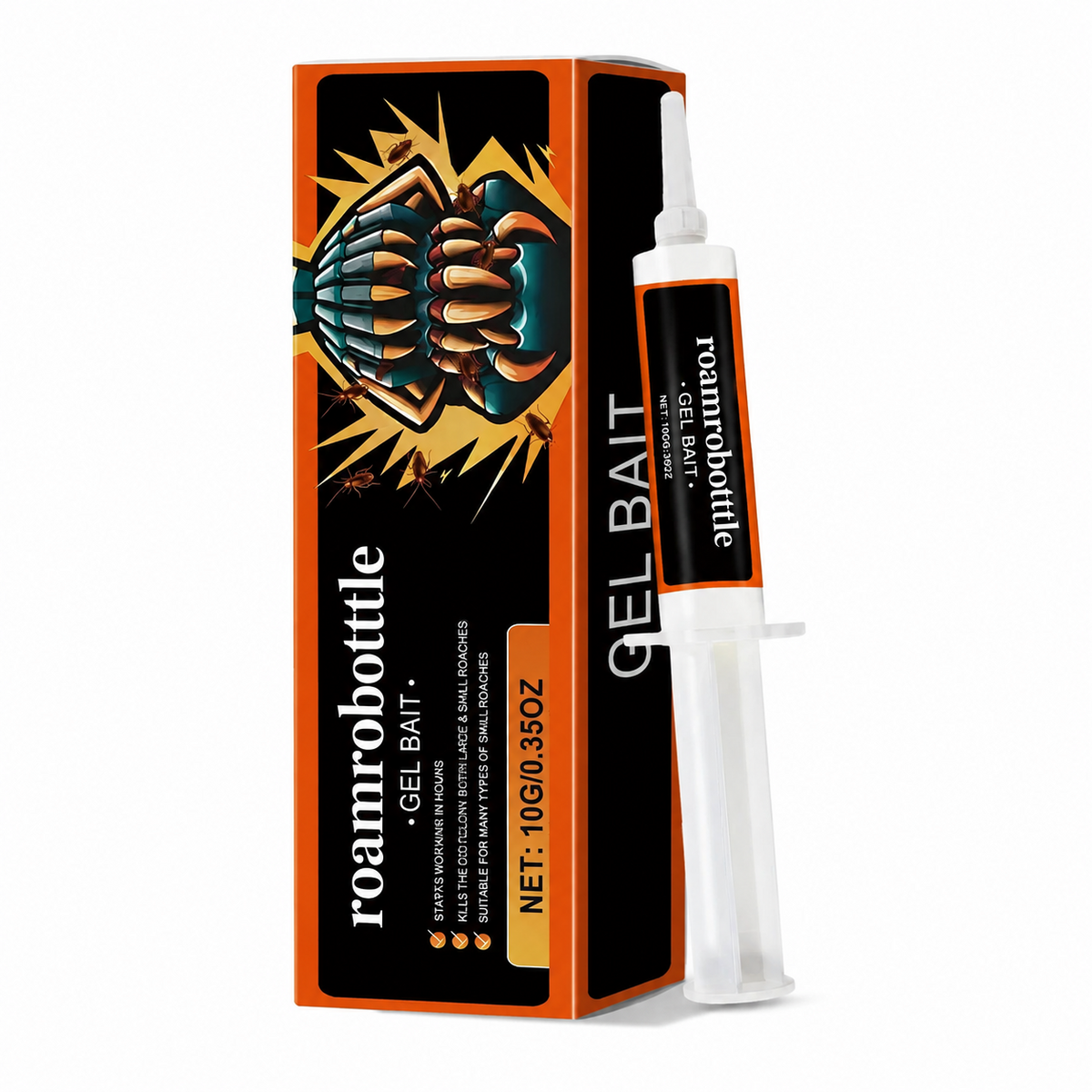 💥2026 Upgraded Formula Professional Cockroach Gel Bait – Eliminates Entire Nest