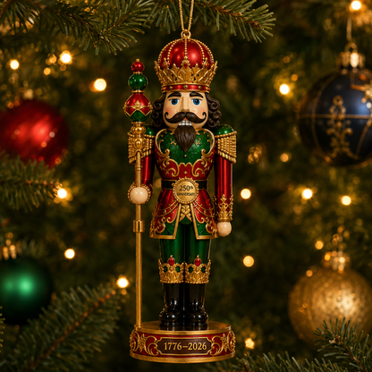 ✨2026 America 250th Anniversary Royal Nutcracker King Christmas Ornament