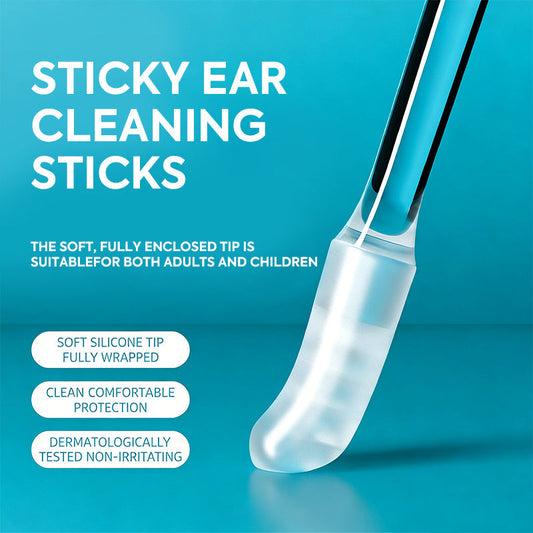 Sticky Ear Cleaning Sticks - Gentle, Visible Ear Care