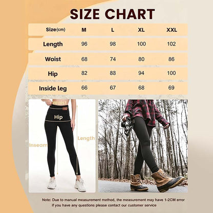 Women's Lined Leggings, Soft and Stretchy Tights 🧘