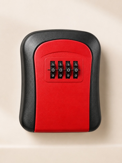 Never Get Locked Out Again 🔐 | 4-Digit Wall-Mounted Key Lock Box