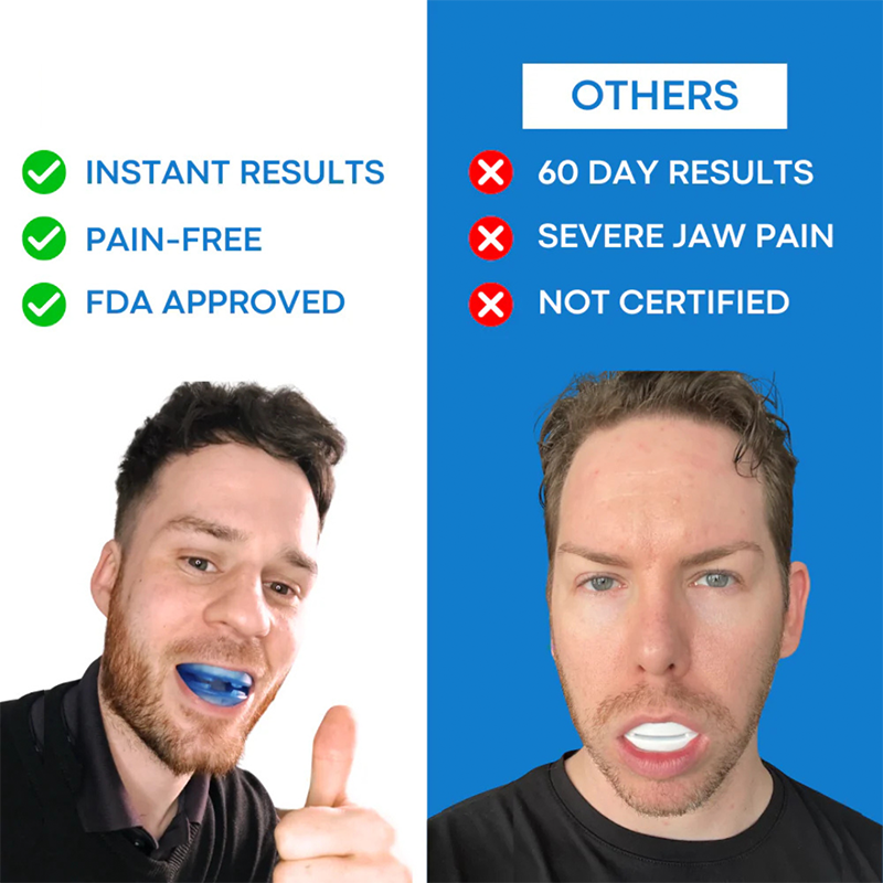 Universal Anti-Snoring Mouthpiece - Adjustable Comfort Fit for Better Sleep 😴