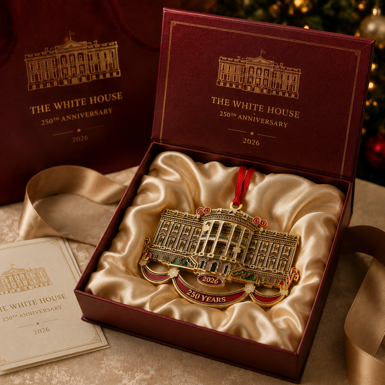 ✨White House Christmas tree ornaments