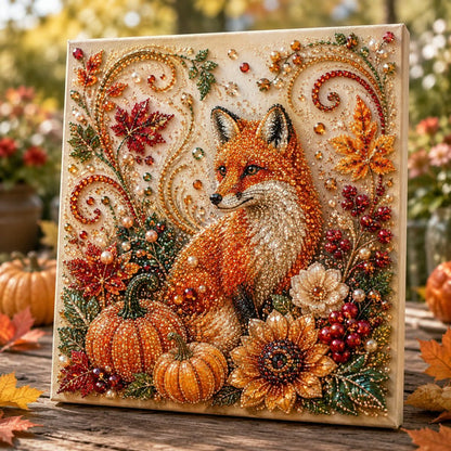 🍂💎 Autumn Decoration DIY Kit – Relaxing DIY Craft to Create Sparkling Fall Artwork 🖌️
