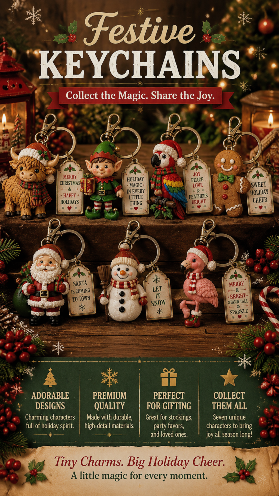 2026 christmas character keychain gift box landing 02