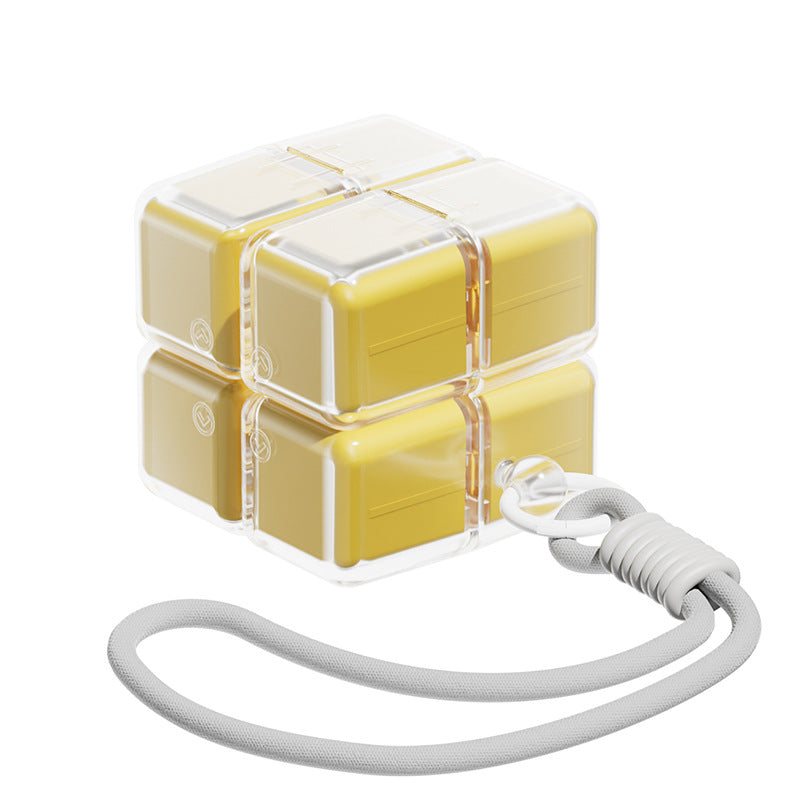 8-Compartment Magic Cube Pill Organizer