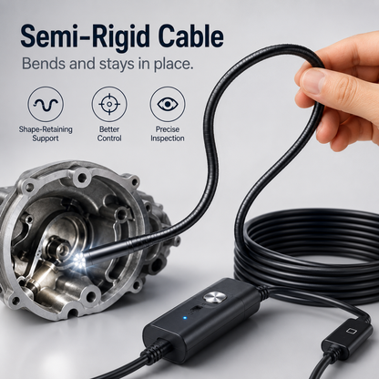 Limited -Time 50% OFF HD Endoscope Inspection Camera | 2M 5M 10M Waterproof Probe