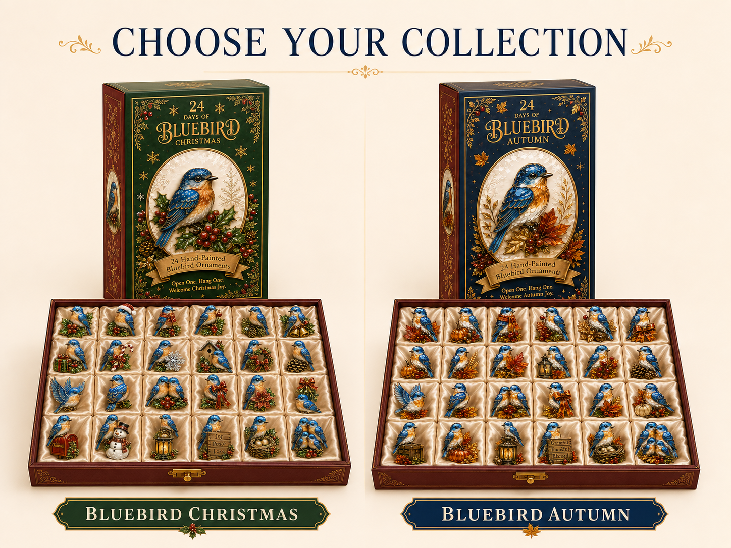 24 day advent calendar bluebird landing 04