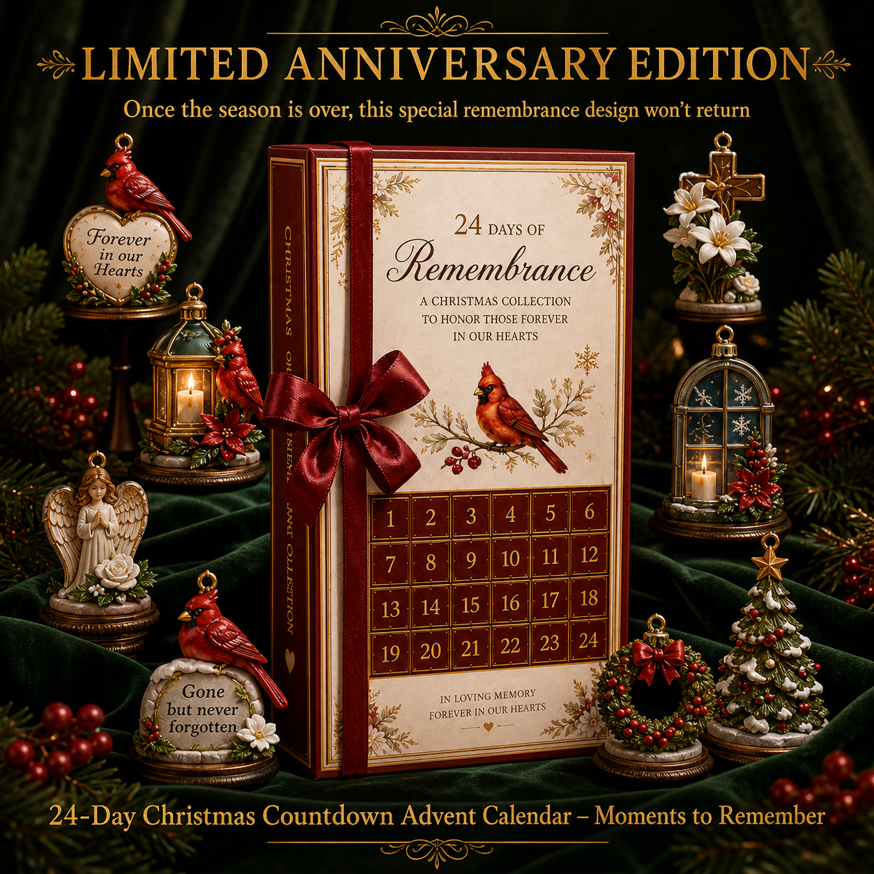 24 days of hemembrance a christmas collectionto honor those foreverin our hearts landing 06