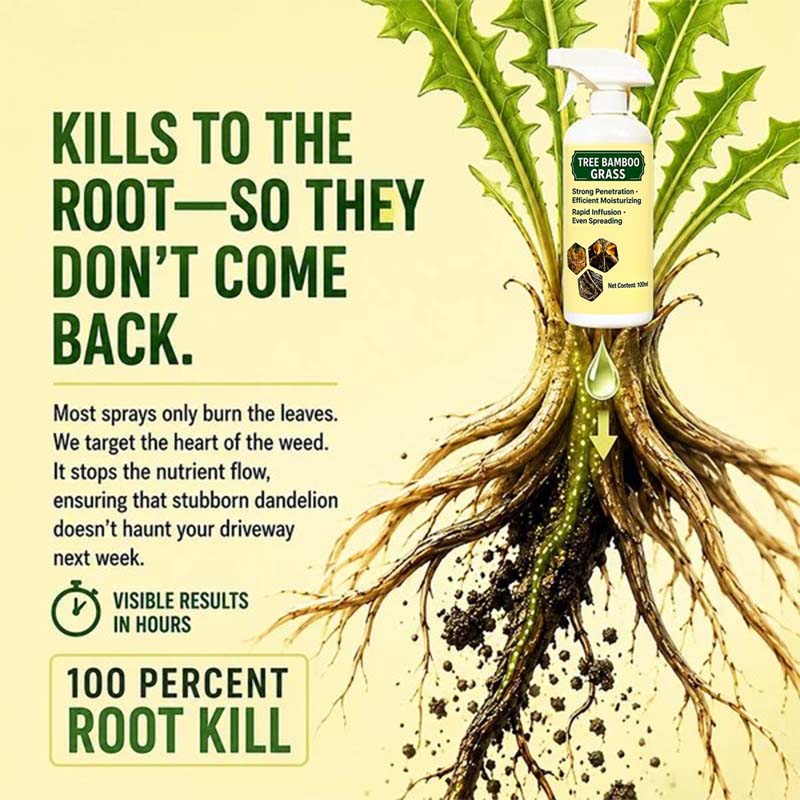 🔥Fast-Acting Natural Weed & Grass Killer Spray🌿