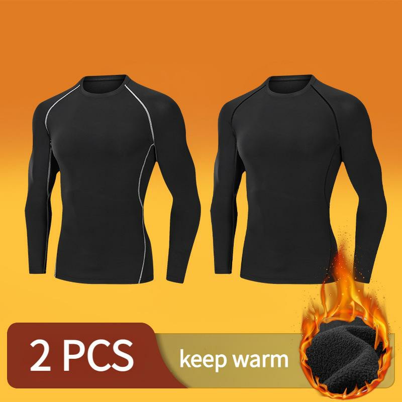 Men's Thermal Underwear Set - Long Sleeve T-Shirt & Pants 👕