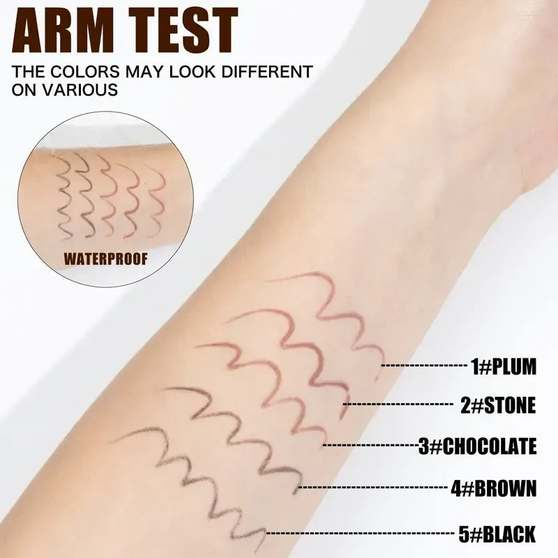 24hr waterproof eyeliner pencil smudge proof long lasting smooth cream liner landing 06