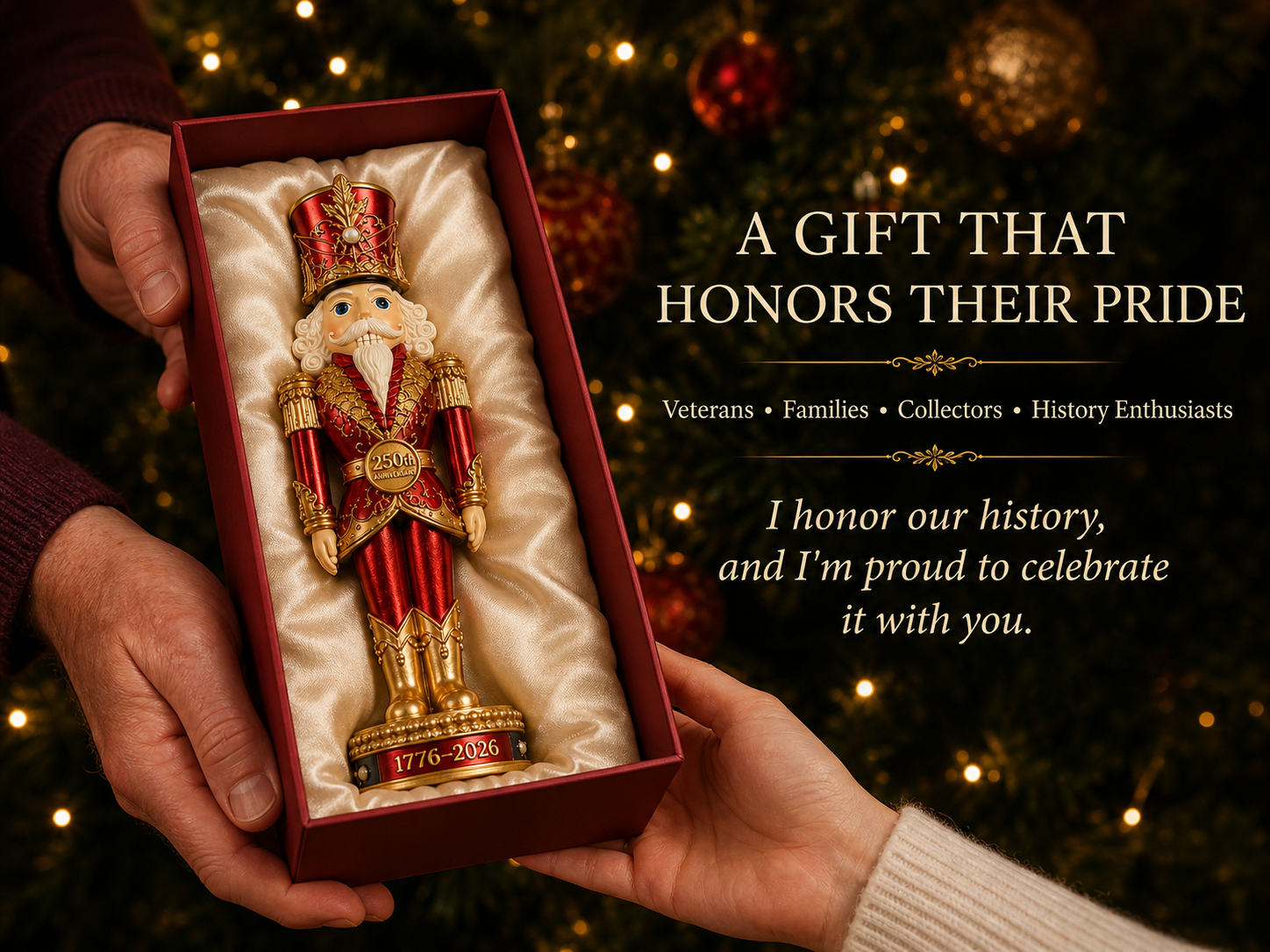 250th anniversary royal nutcracker ornament landing 05