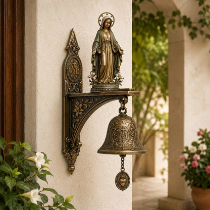 🙏 Our Lady of Grace Wall Bell – A Gift of Faith, Grace & Love 🔔