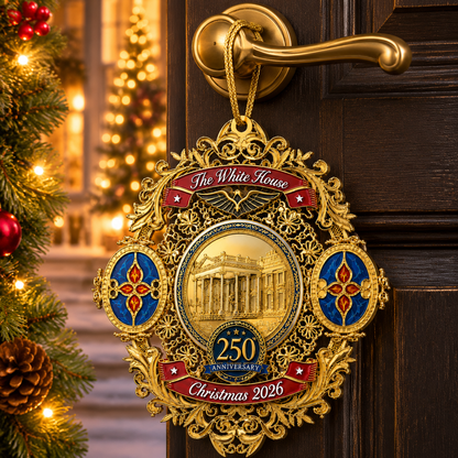 ✨White House 250th Anniversary Christmas Commemorative Ornament
