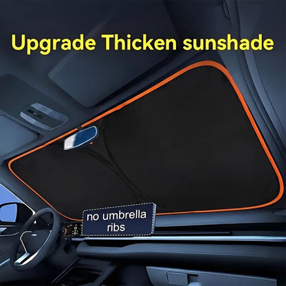 🔥LAST DAY 49% OFF☀️ Foldable Car Windshield Sun Shade | UV Block Heat Reducing Front Window Cover🚗