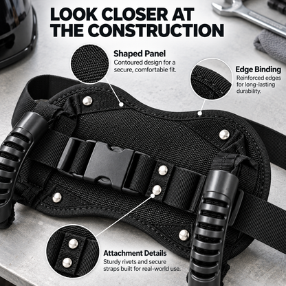 🏍️🤝 Ride Together – Motorcycle Passenger Grab Belt