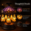 🎠 Ghost Carousel Motion Night Light – Cozy Halloween Glow🎃