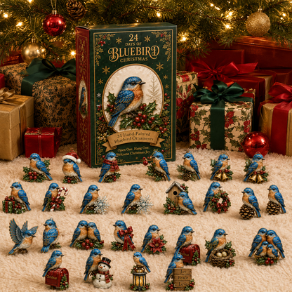 🔥Last 60 pcs✨⏰Last day 50% off🔥✨24-Day Advent Calendar - Bluebird