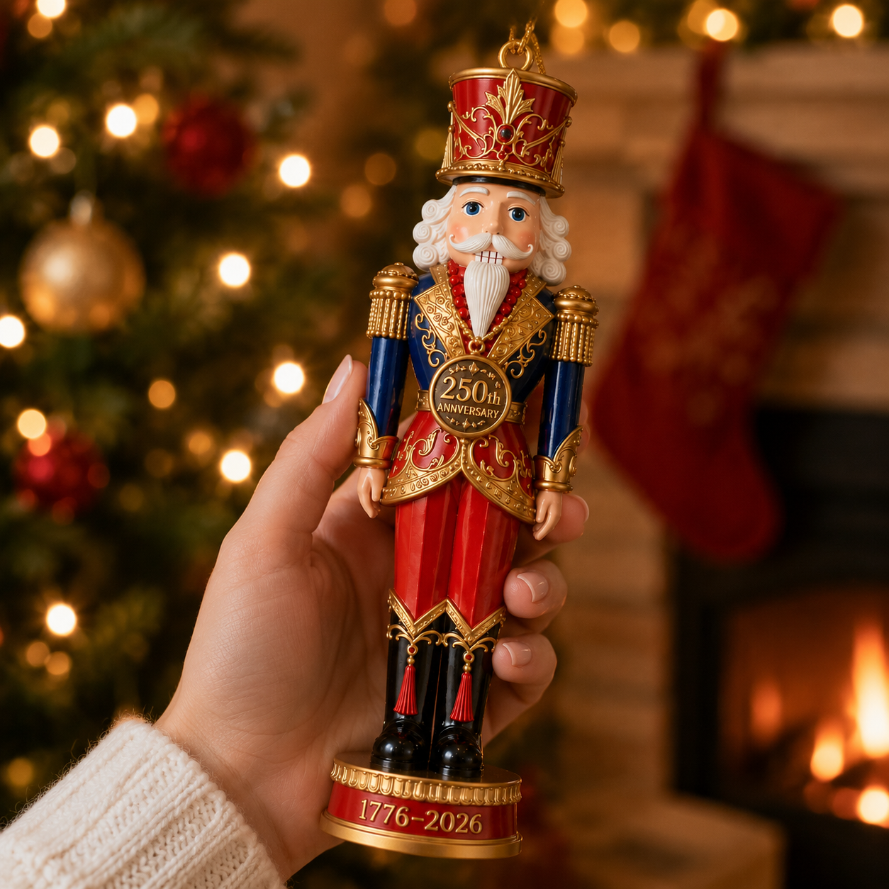 ✨2026 America 250th Anniversary Heritage Nutcracker Ornament