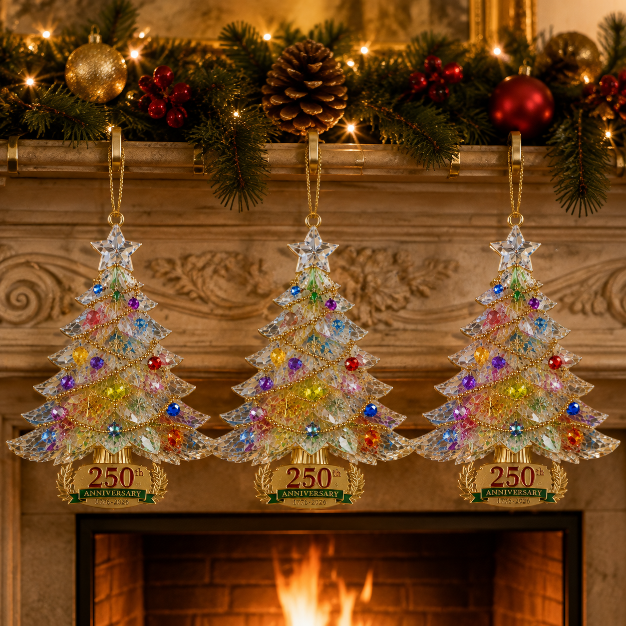 ✨250th Anniversary Crystal Christmas Tree