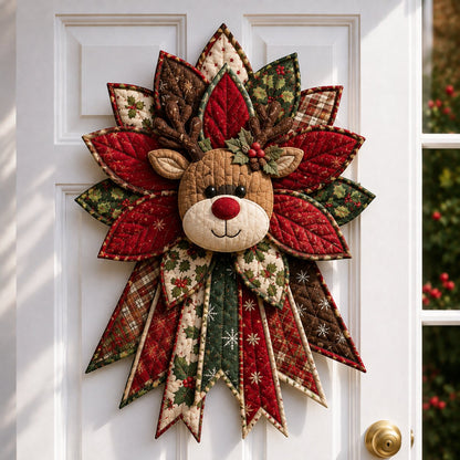 🎄Beginner-Friendly Oversized Christmas Character Quilted Door Hanger Sewing Kit | Complete Kit with All Tools & Step-by-Step Guide Included 💕