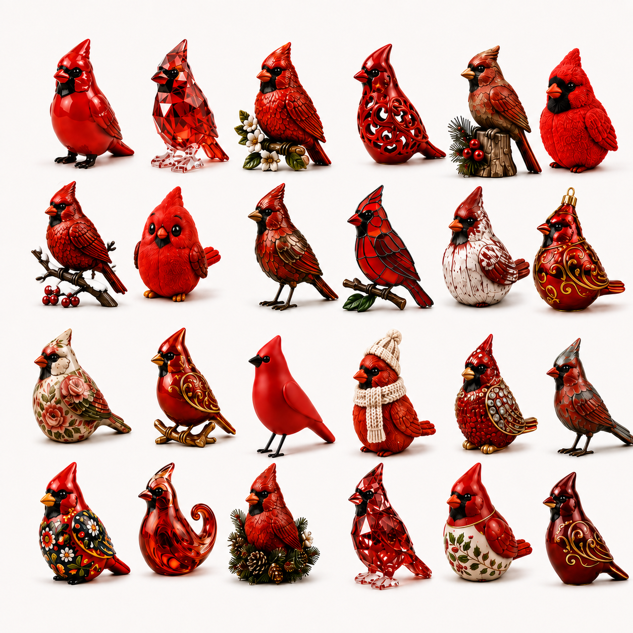 🔥Last 50pcs✨⏰ Limited anniversary edition✨cardinal Christmas 24-Day Countdown Calendar