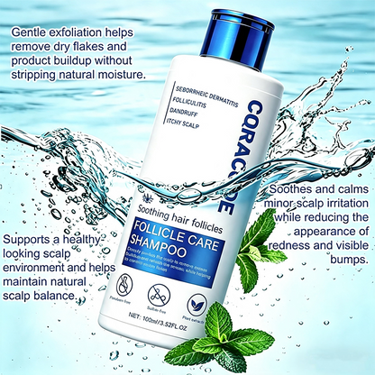 Folliculitis Shampoo for Itchy, Flaky Scalp - Purifying Formula for a Soothed