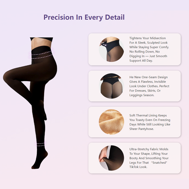 One-Seam The-original Magic Fleece Lined Leggings✨